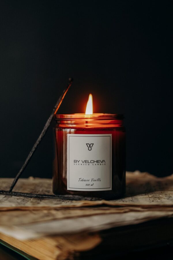 Tabacco Vanilla - aromatinė žvakė - Image 4