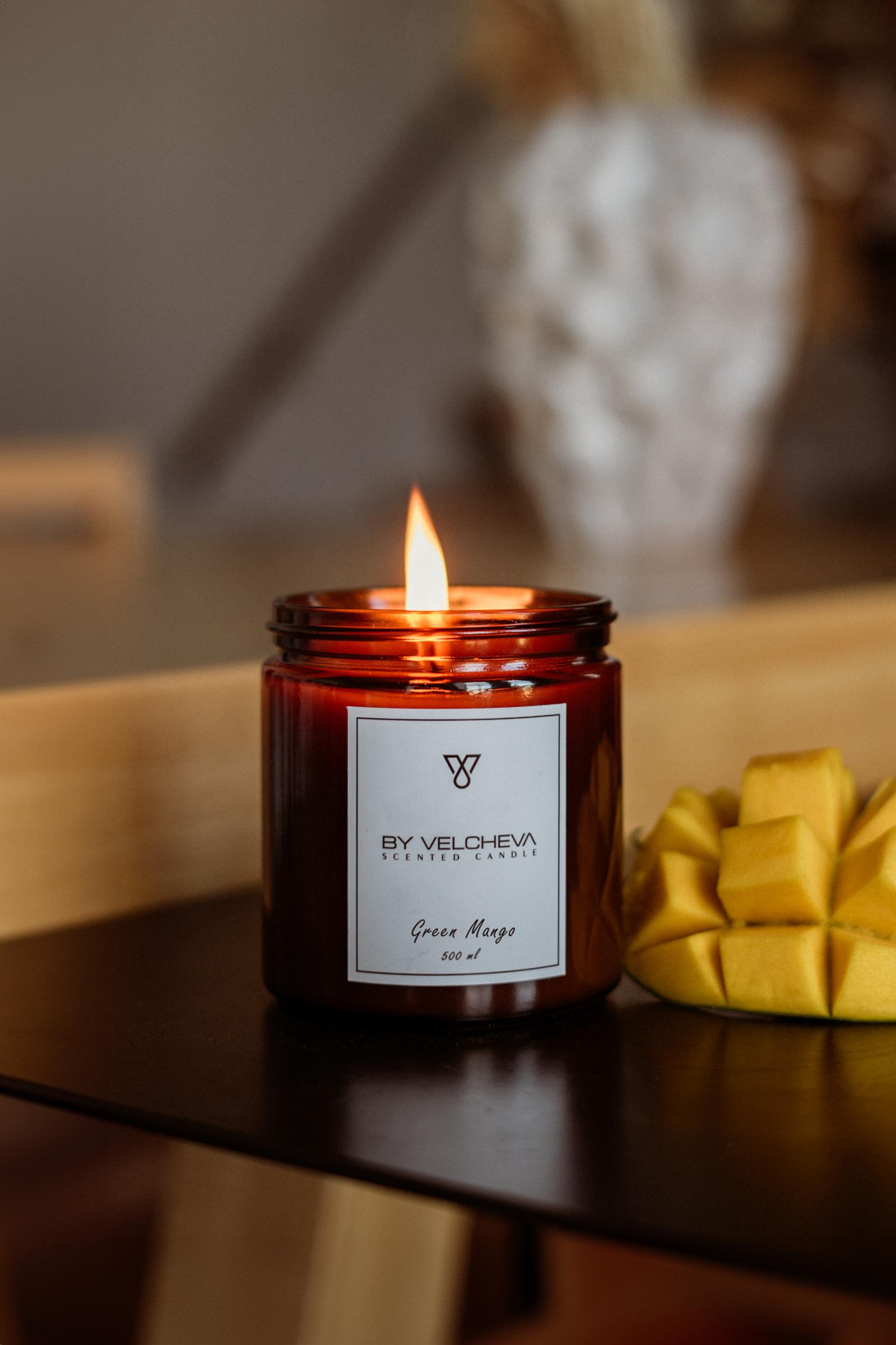 Green Mango - aromatinė žvakė - Image 3